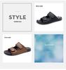 Men's Plus Size British Style Slippers - High Quality Breathable Indoor Outdoor Casual Sandals