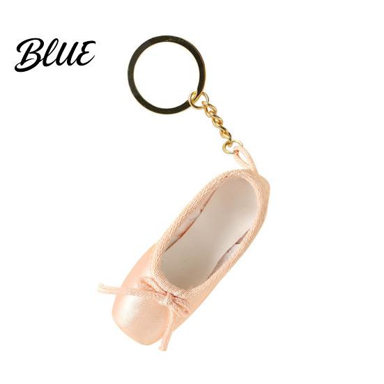 Balletttänzer Geschenk Satin Schuh Schlüsselanhänger Handgefertigt Mini Spitzschuh Anhänger