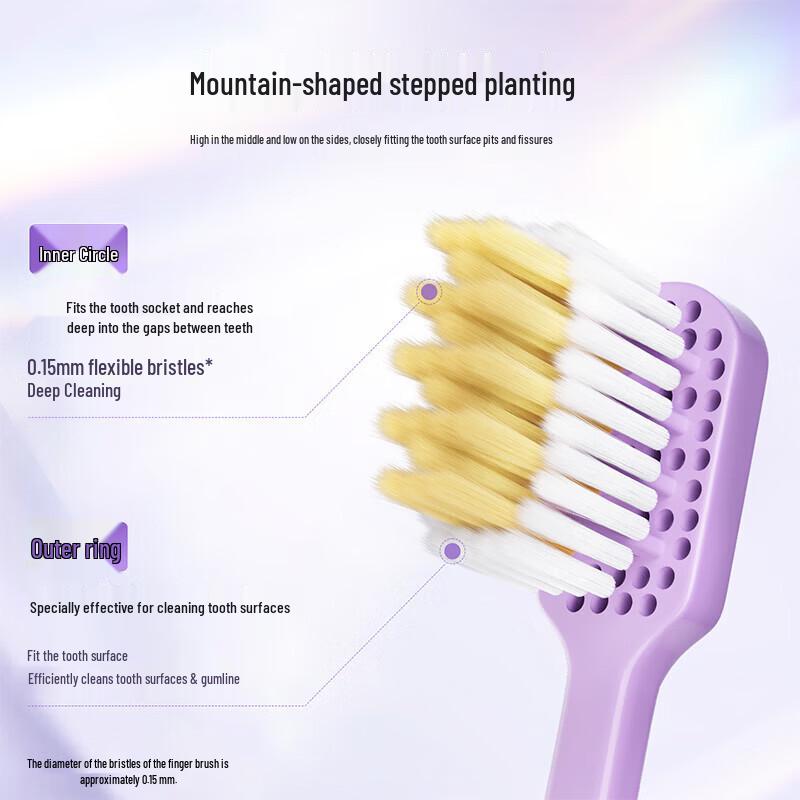 Bop 3X Stain Removal Wide-Head Toothbrush