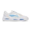 Li Ning Sourdough Waterproof Quick Dry Low top Skateboard Shoes Women's White Blue AGCU112-6(Team635-ROCK)