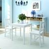 Day and Night - Day and Night Dining Set 3 Pieces White Pine Wood