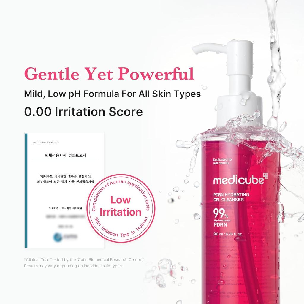 Medicube Nettoyant Gel Hydratant PDRN 200ml