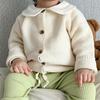 Spring & Autumn Knitted Cardigan for Kids - Boys' & Girls' Round Neck Sweater for Infants & Toddlers