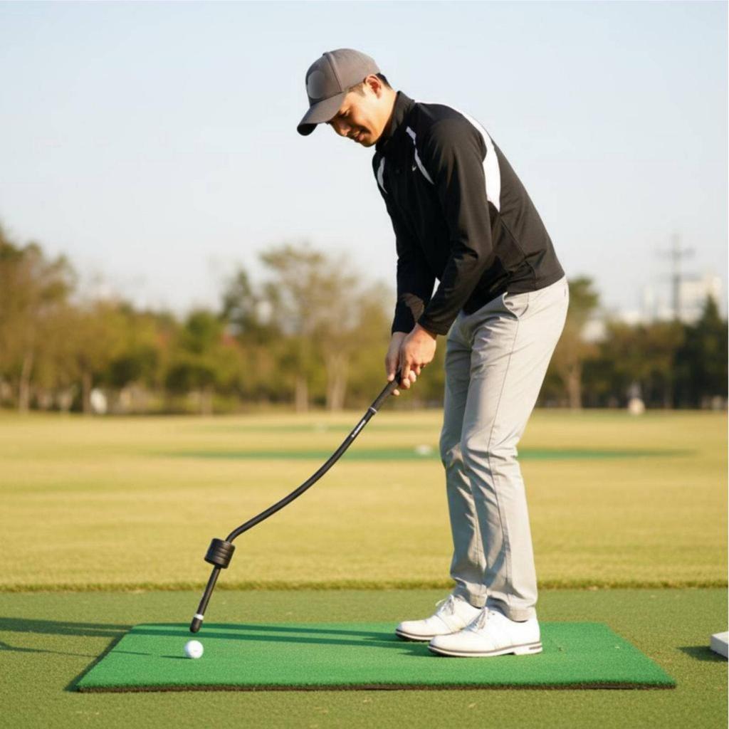 Golf Core of Balance Exerciser Posture Correction for Driving Range
