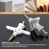 25 Sets Of Nylon Expansion Drywall Anchoring kit With Galvanized Carbon Steel Screws, Self-Drilled Wall, Special For Drywall
