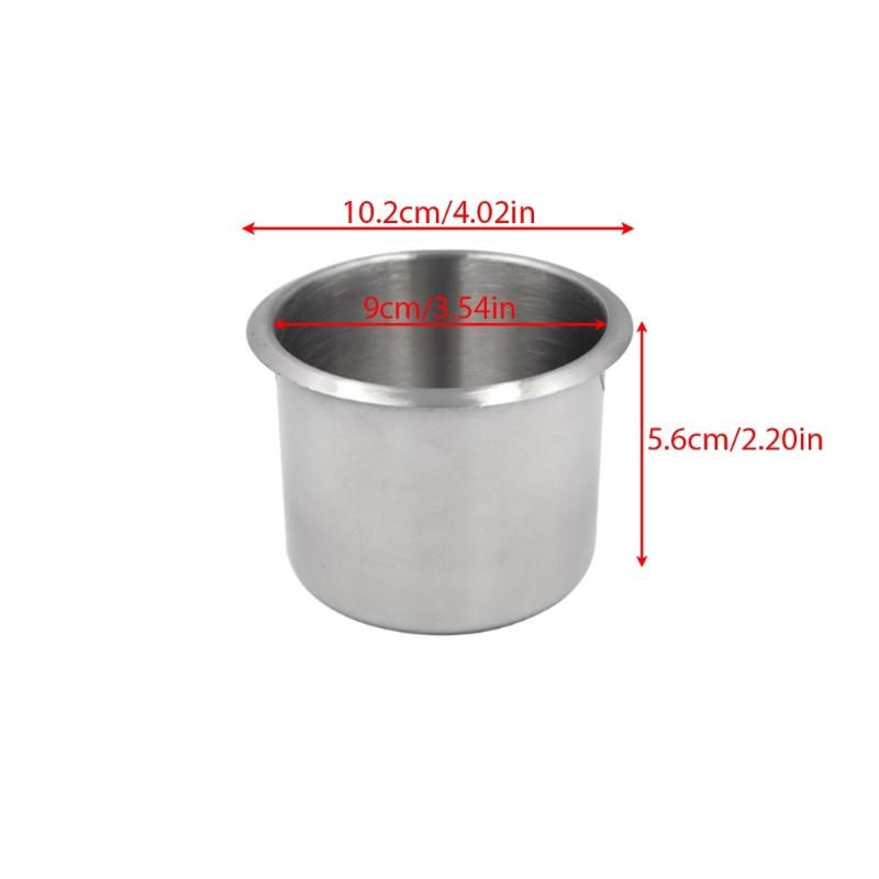 1pc/2pcs Cup Drink Can Holder RVs Cup Holder Recessed Insert Drink Holder for Trailer RVs Accessory Easy Installation