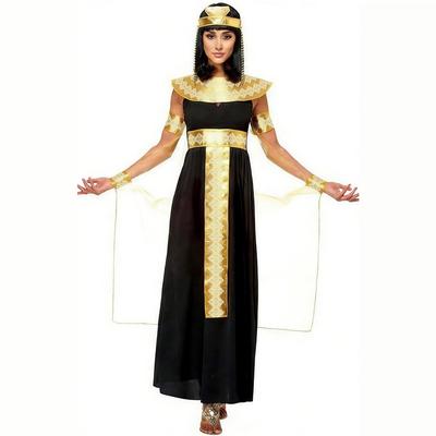 Cadılar Bayramı Antik Mısır Kleopatra Kraliçe Kostümleri Kadın Yetişkin Mısır Firavun Cosplay Karnaval Partisi Orta Çağ Parti Elbisesi
