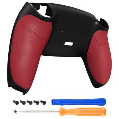 Επανασχεδιασμένο Performance Black Rubber Grip Back Shell Συμβατό με τον ελεγκτή eXtremerate RISE Remap Kit και την πλακέτα RISE Remap Δεν περιλαμβάνεται