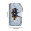 Gothic Skull Rider Wallet Stylish Multicard Holder Purse