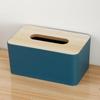 Japanese Style Wooden Lid Tissue Box