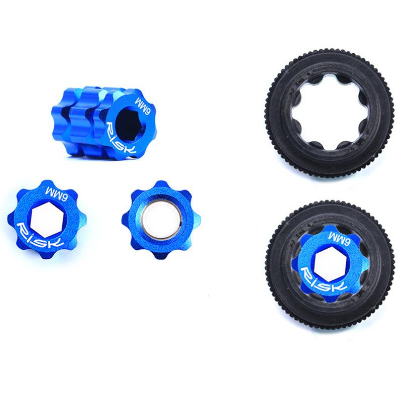 Crank Installation Tool with Wrench Remove Install Crank Arm Adjustment Cap for Shimano HollowTech XT Bike Repair Tools