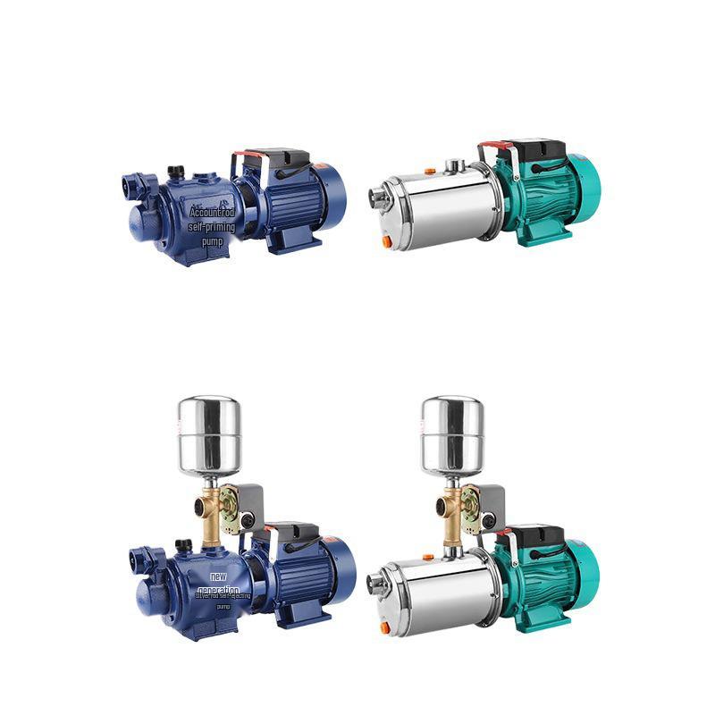 220V Automatische selbstansaugende Haushaltswasserpumpe - Hochdruck Brunnen- und Druckerhöhungspumpe