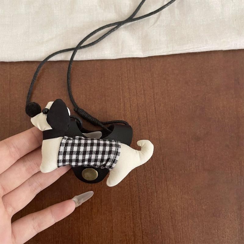 Multifunctional Pet Sunglasses Chain Necklace Lightweight Leather Accessory Long Sweater Chain For Daily Wear