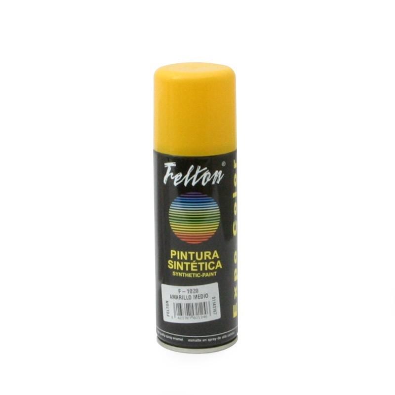 Buy Felton Spray Paint Medium Yellow 200ml at affordable prices — free shipping, real reviews