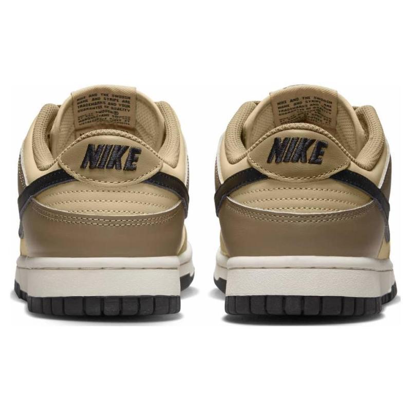 Nike Dunk Dark Driftwood Leather Trendy Retro Casual Slip-resistant Wear-resistant Lightweight Low-top Skate Shoes for Women Brown DD1503-200