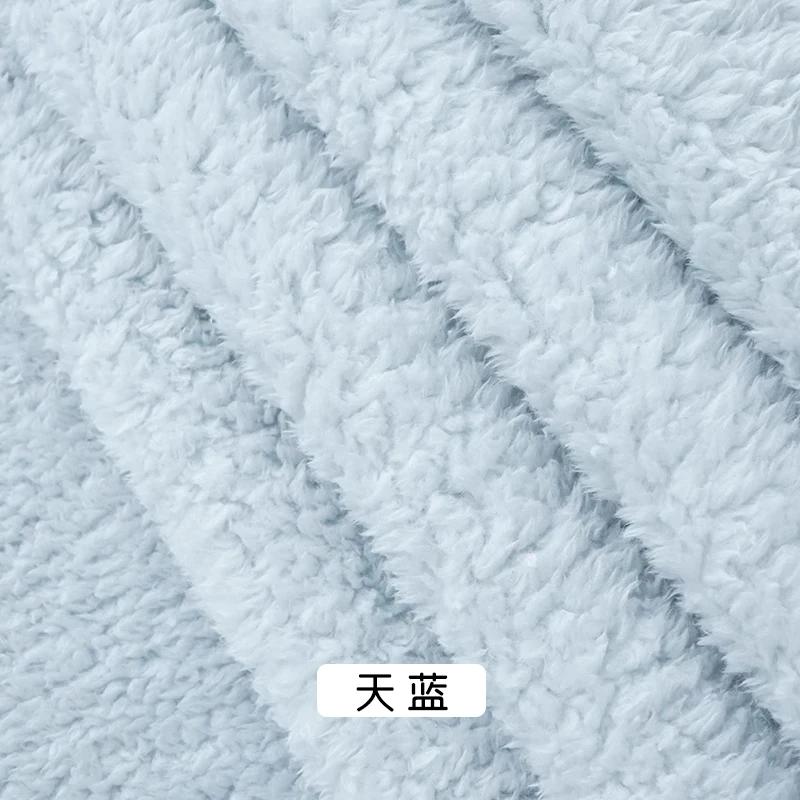 0.5/1 Yard Thickened Double Sided Flannel Fabric For Plush Toys, Outerwear Lining Hoodies Pet Nest Scarves Handmade DIY Fabrics
