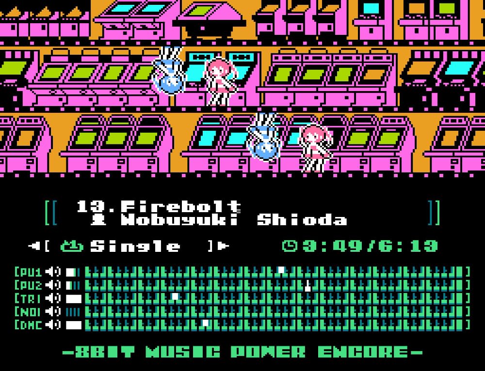 8BIT MUSIC POWER ENCORE (Columbus Circle, Famicom/FC-Compatible, Chiptune Music Cartridge)