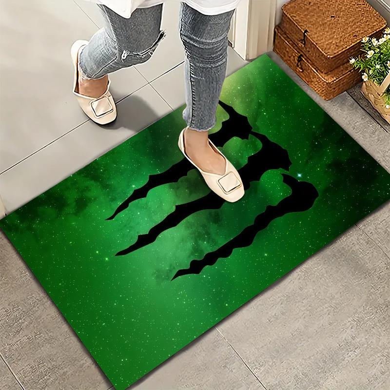 Monster Energy Carpet Rug for Living Room Bedroom Home Sofa Decoration,Kids play Nonslip Floor Mat