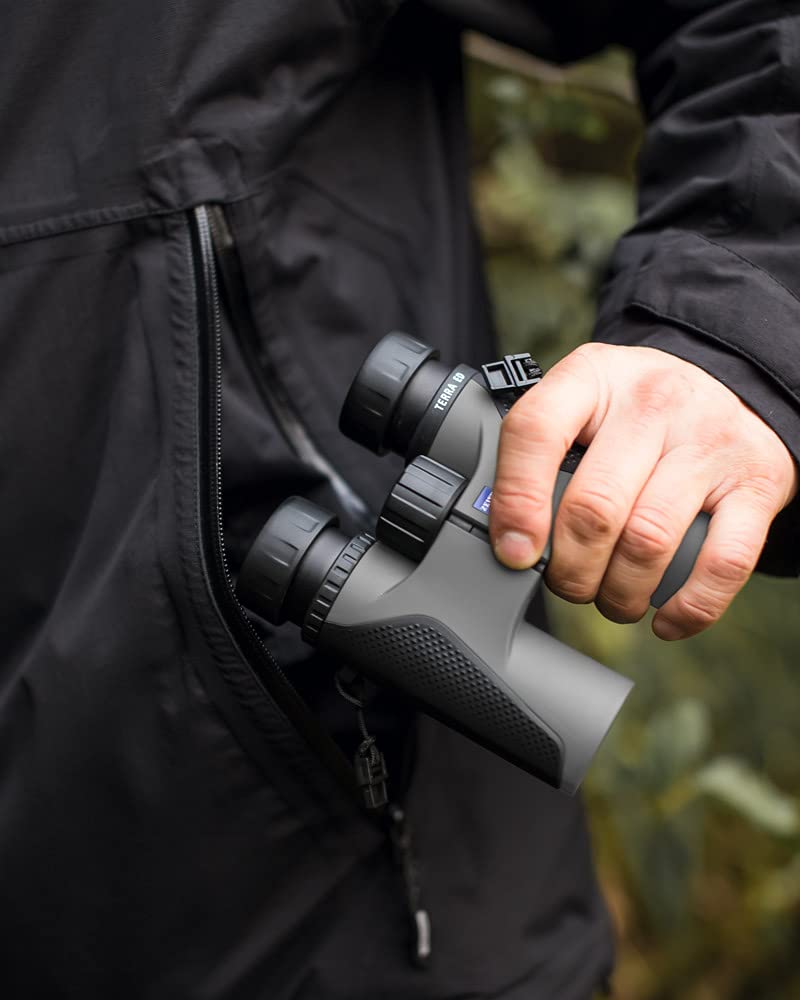 ZEISS Binoculars Terra ED 10x32 Roof Prism Type 10x 32 Aperture ED Lens Tough Lightweight Fully Waterproof Gray 653504 &