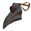 Halloween Plague Doctor Latex Mask Masquerade Mascara Long Nose Beak Bird Crow Cosplay Steampunk