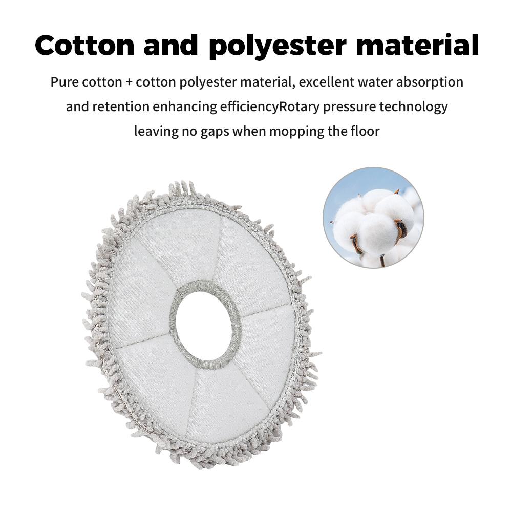 Mop Pad For ECOVACS Deebot X1 Omni X2 Omni T30 Pro Omni X1 X2 T5 T50 T10 T20 Omni T30s combo Mop Cloth Robot Vacuum Cleaner