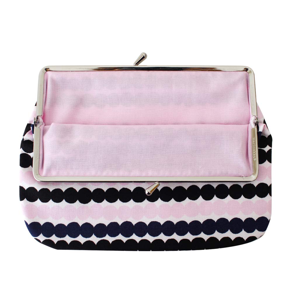 Marimekko Rasymatto Puolikas Kukkaro Clasp Pouch, Women's, 52152209247829, WhitePink