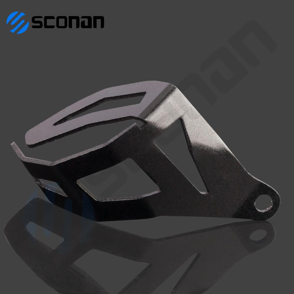 R1250GS HP Rear Brake Fluid Tank Reservoir Guard Cover Protector Motorcycle Accessories For BMW R 1250GS ADV R1250 GS