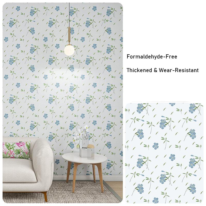 Decorative Printed Extra Thick Durable Wall Stickers Self Adhesive Waterproof Living Room Bedroom Background Wall Home Improvement