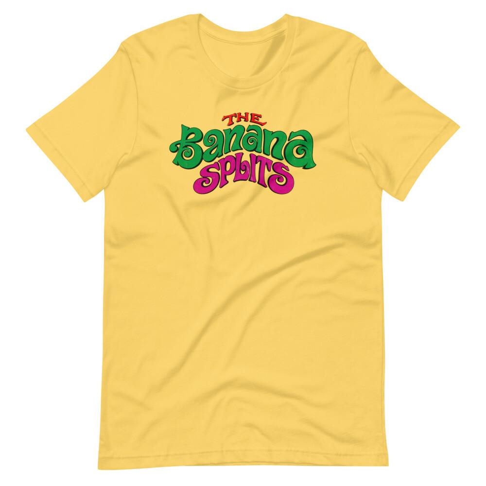 THE BANANA SPLITS 70s Graphic Tee Shirt Yellow Unisex t-shirt Unisex T-Shirt XXXL