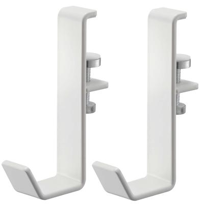 Suporte para varais de secagem de roupas Yamazaki Jitsugyo 5623, conjunto de 2, branco, aprox.. L2 x P6 x A9cm (por peça), Pendurado no lintel, fixado com