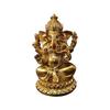 Ganesha God Feng Shui Elephant Gold Ganesha God Object Good Luck Increase Money Luck Prosperous Business Entrance Object Interior [Parallel Import]