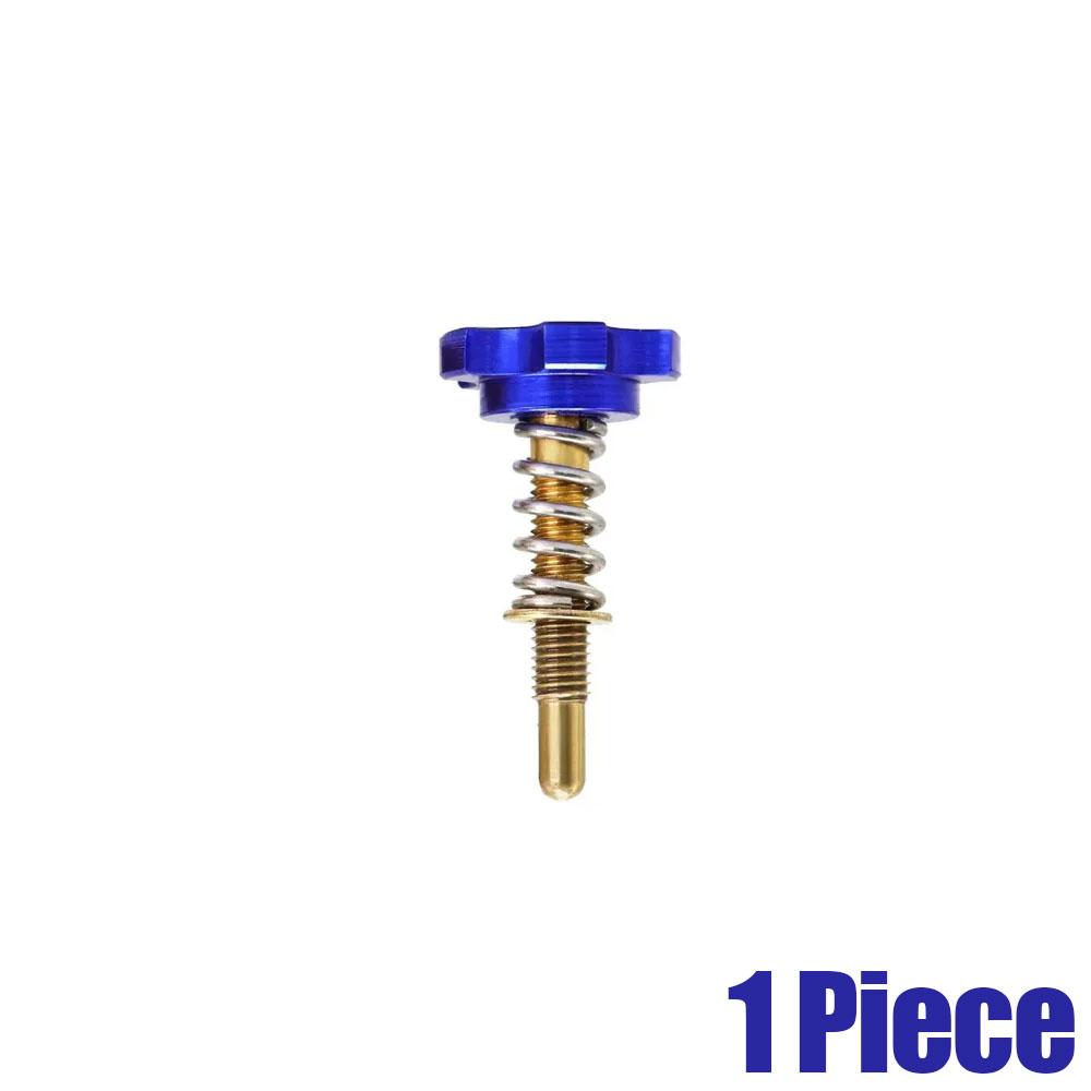 Motorcycle Manual Choke Starter Plunger Switch Carburetor Idle Adjuster Screw Motorbike Accessories for 21-34MM PWK Carburetor
