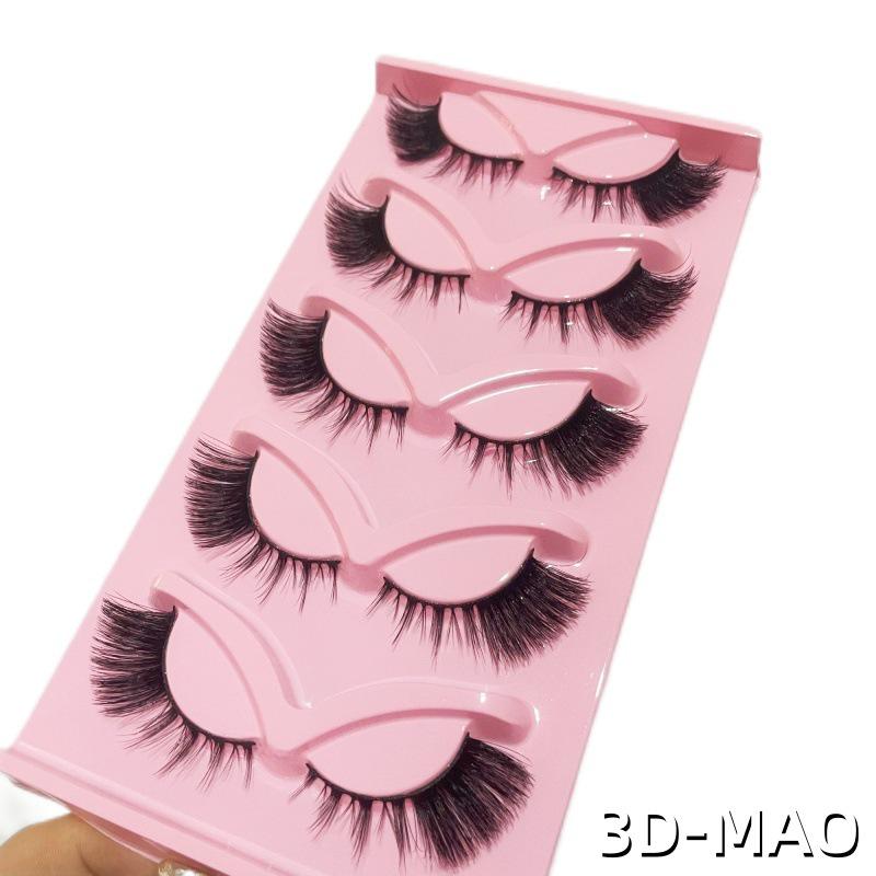 Xiyin Style European & American Thick Curled Imitation Mink False Eyelashes