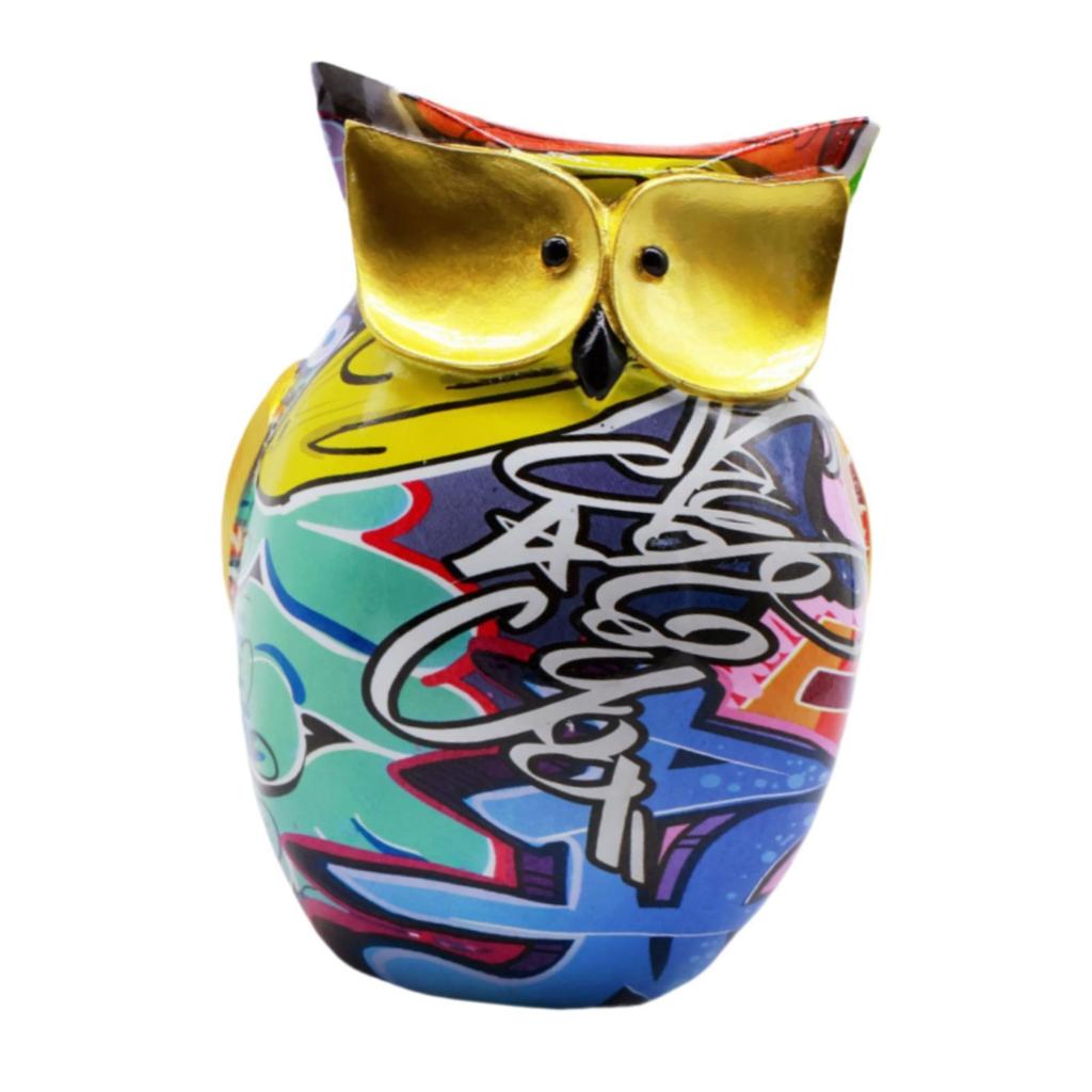 Elegant Owl Sculpture for Home Decoration Gift Bird Admirers