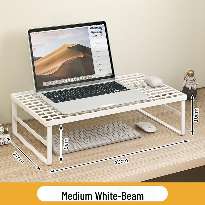 Adjustable Laptop Stand and Cooling Rack for Desktop and Home Use