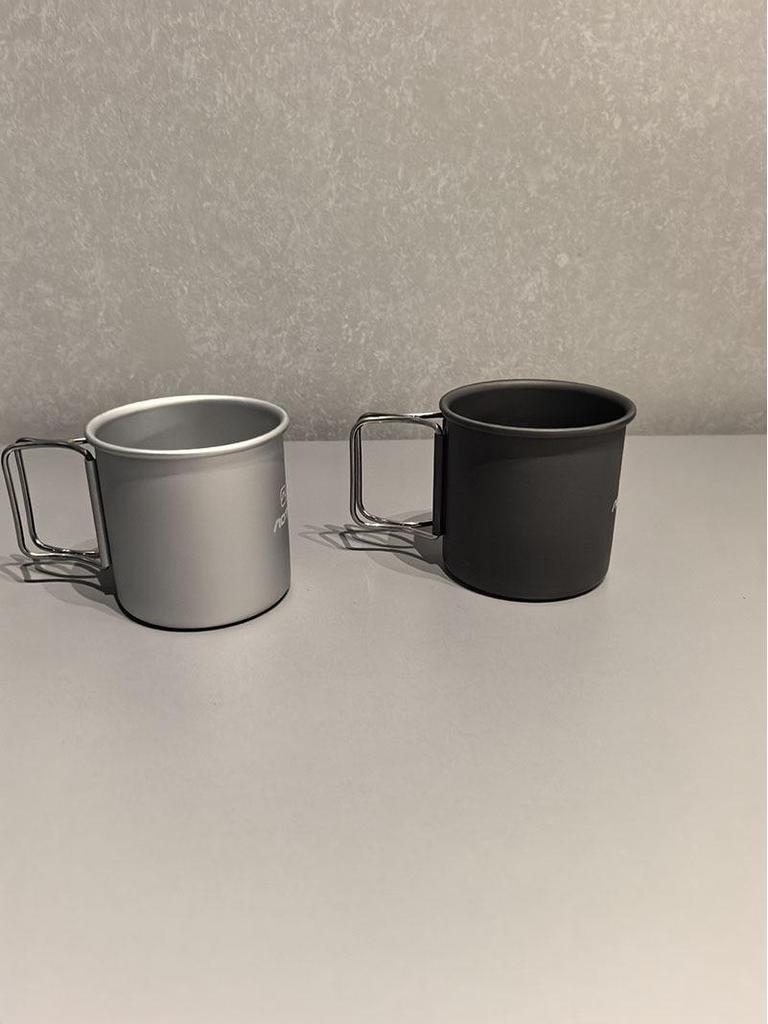 Aluminum Folding Camping Cup, Lightweight and Boiling Water Safe