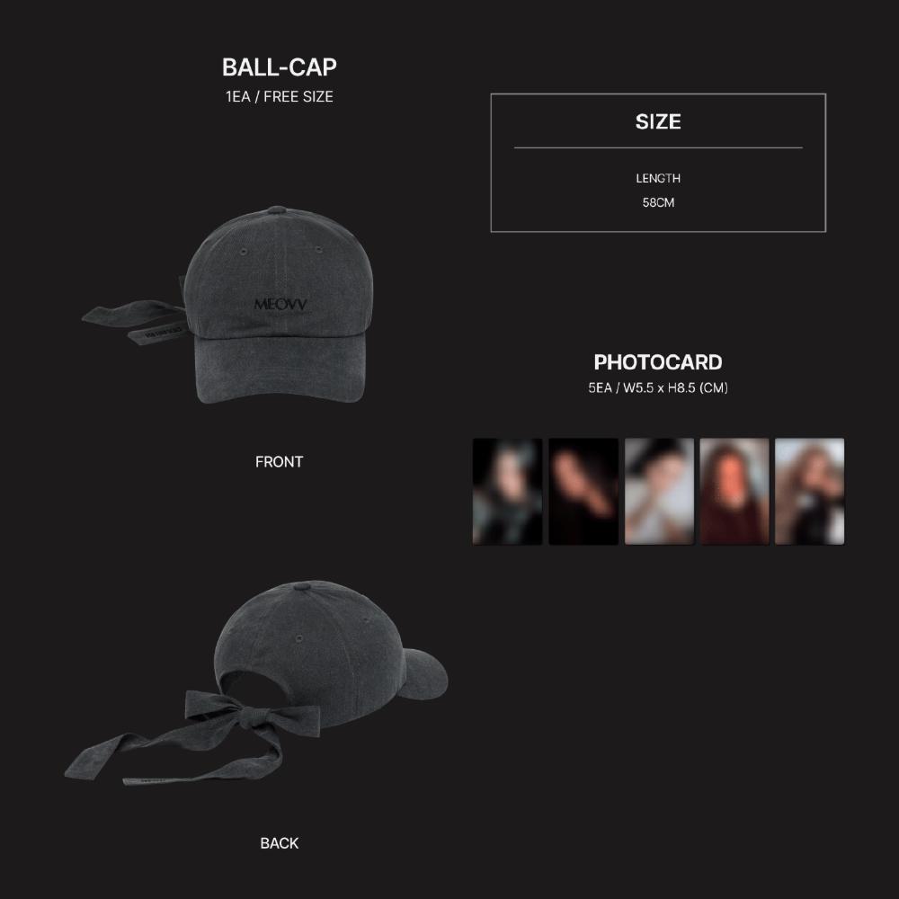 Pre-order MEOVV BITE NOW Ball Cap Set