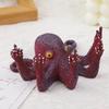 New Vertical Middle Fingered Octopus Storage Stand Night Glow Home Decoration Ornament Ring Necklace Storage Jewelry Resin Craft