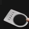BBV1 Car Center Console Gear Shift Panel Metal Protective Cover Trim For Jaguar XE 2015-2019 XF F-PACE 2016-2020 Interior Accessories
