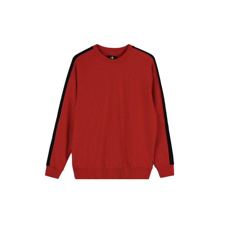 Converse Sweatshirts Men's Red Crew Neck Moderate Regular 10017989-A03