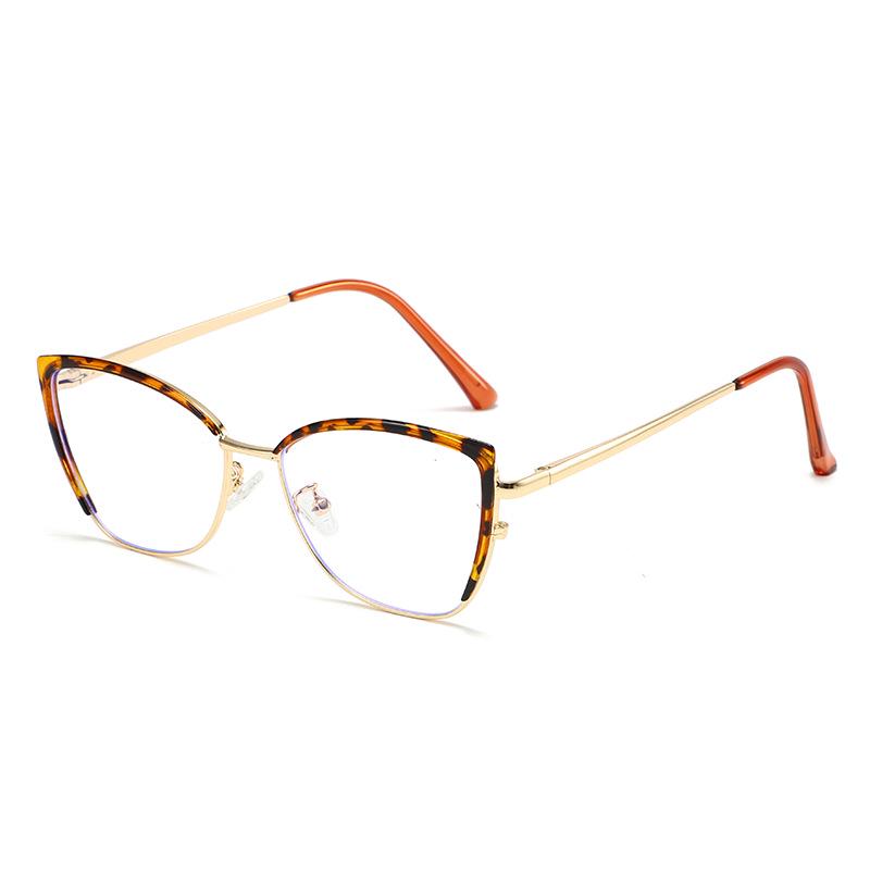 High-End Cat Eye Metal Glasses: Street Style Anti-Blue Light & Photochromic Optical Lenses