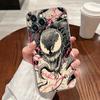 Custodia Trasparente Marvel Venom Comics Per iPhone 17 Pro Max 17E 11 12 13 14 15 16 Pro Max Plus 17 Air 16E 7 XS Copertura Morbida