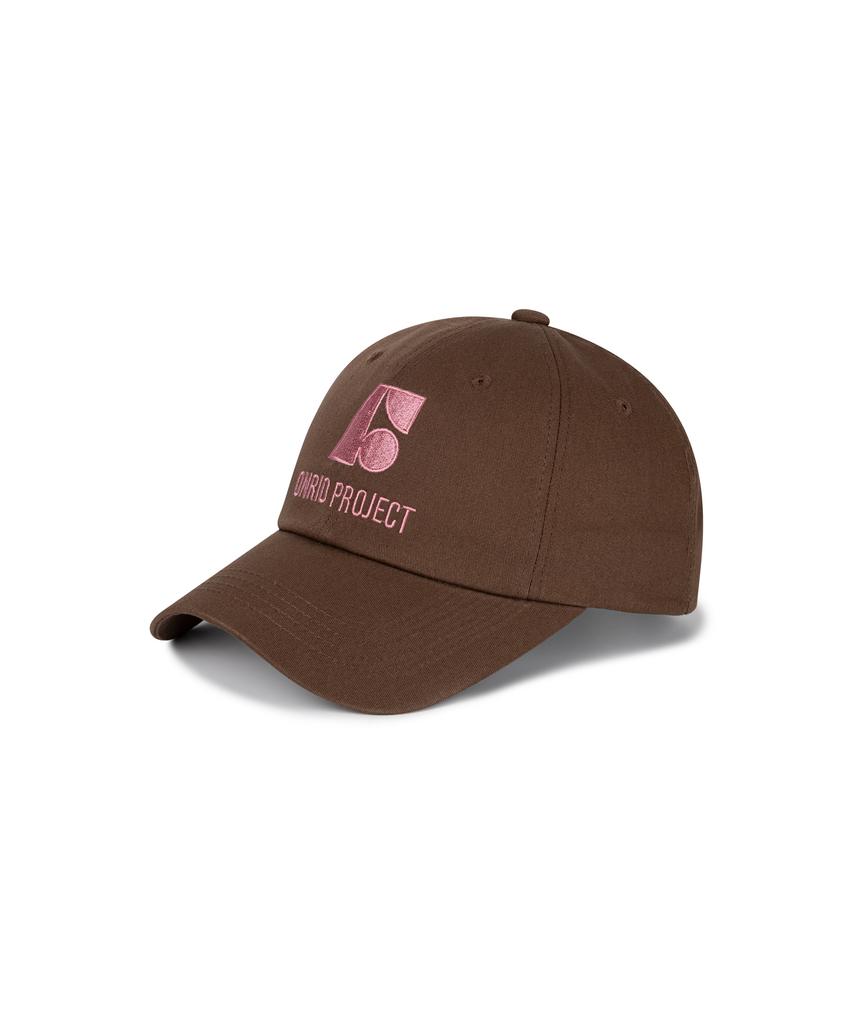 ONRIDPROJECT Essential Symbol Ball Cap - Brown Pink