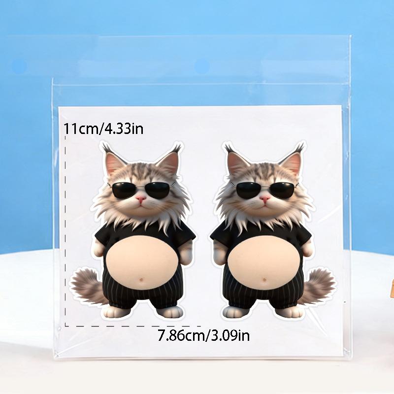 Pegatinas 3D de Shiba Inu – Lindas Pegatinas de Shiba Inu Naranja para Ropa, Shiba Inu Gordito Lindo 3D (Diseño), Autoadhesivo de Silicona