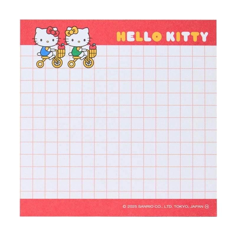 Sanrio Petit Collection Fluffy Memo Pad With Clip Hello Kitty Japan NEW