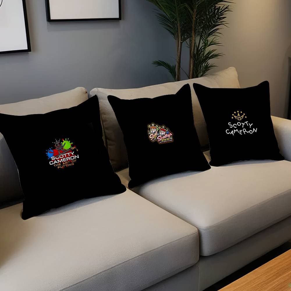 S-Scotty Logo C-Cameron Cushion Cover Pillow Cover Decor Pillowcase Printed Cushion Case For Couch