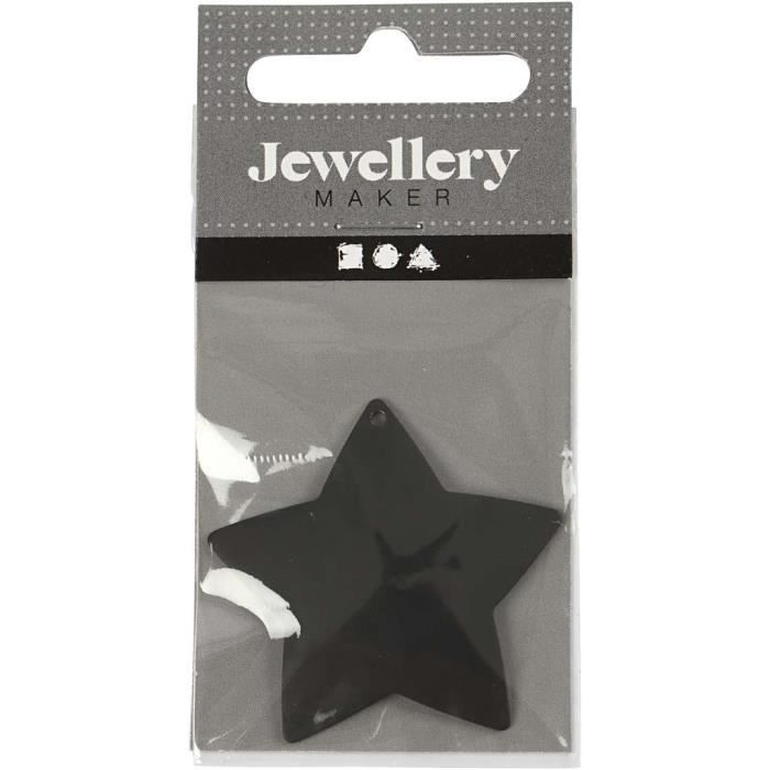 Pendentif métallique avec oeillet. Réf 60588