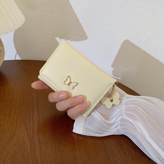 Women's Wristlet Wallet Boho Style Beaded Wristlet Card Holder with Butterfly