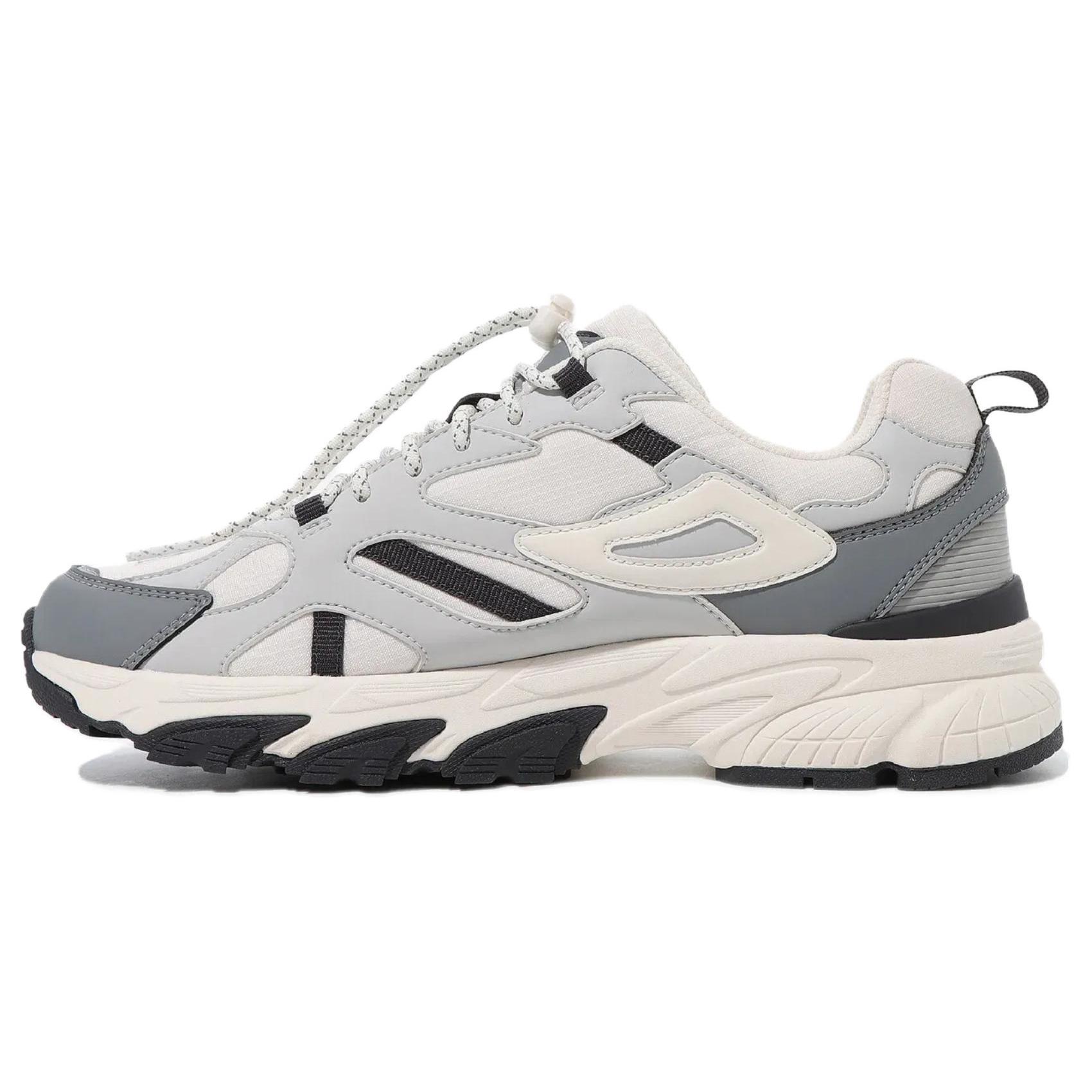 

FILA Cushioning Abrasion Resistant Low top Running Shoes Unisex Gray Blue White 1RM02773G052 245