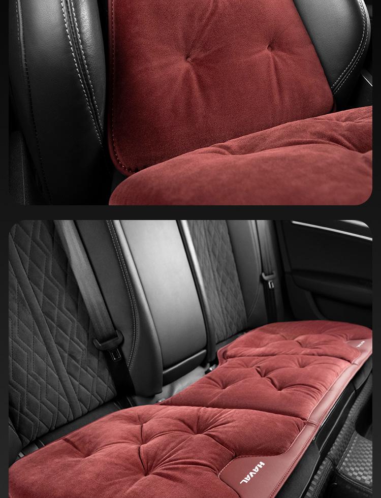 Winter Flannel Seat Cushion for Haval H6 2nd Gen, Big Dog, H9, H5, M6, Menglong, Xiaolong MAX, and Chitu.
